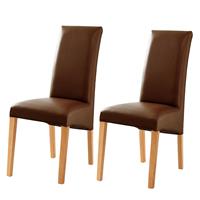Ars Natura home24 Polsterstuhl Foxa (2er-Set)