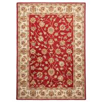THEKO Wollen kleed Royal Ziegler 503 zuivere wol, handgetuft, oriënt-look, met randdessin