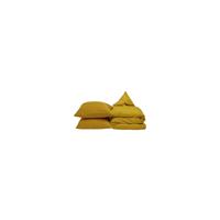 Yumeko Overtrekset velvet flanel indian yellow 240x220 + 2/60x70