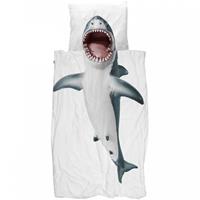 Snurk Shark!! dekbedovertrek 140 x 200/220