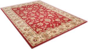THEKO Wollen kleed Royal Ziegler 503 zuivere wol, handgetuft, oriënt-look, met randdessin