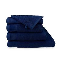 Theonetowelling The One Badhanddoek Deluxe Voordeelpakket 70x140 550 gr Navy (5 stuks)