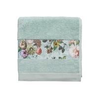 essenza Badtextiel Fleur Green-Handdoek (60 x 110 cm)