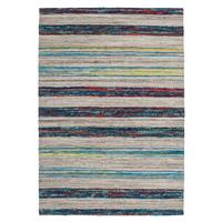 Kayoom Tapijt Duarte 210 Schwarz WeiÃŸ 120cm X 170cm