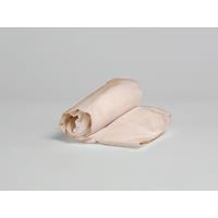 Yumeko Hoeslaken kind katoen satijn dusty rose 70x150x15