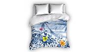 Satin d'Or Dekbedovertrek Blue Lagoon-240x200/220