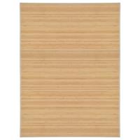 vidaXL Teppich Bambus 150 x 200 cm Natur Beige