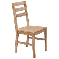 Eetkamerstoelen 2 st massief acaciahout