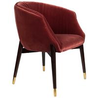 Dutchbone Dolly armchair stoel Burgundy