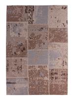 Kayoom Tapijt Matrix 110 Schwarz Grau 80cm X 150cm