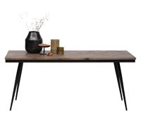 Bepurehome Eetkamertafel Rhombic hout/metaal 180x90cm