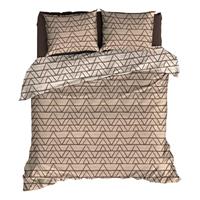 Satin d'Or Dekbedovertrek Cervo Taupe-200x200/220