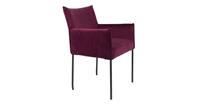 Wants & Needs Wants&Needs eetkamerstoel Dion Velvet wine 86,5 x 59 x 64