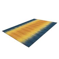 Kayoom Tapijt Sunset 8070 Gelb Blau 140cm X 200cm