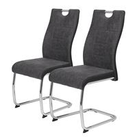 Home24 Sledestoelen La Luna (set van 2), loftscape