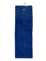 The One Golfhanddoek 450 gram Donker blauw