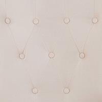 Eetkamerstoel met armleuningen 6 st stof beige