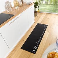 Zala Living Keukenloper Kitchen hart Korte pool, antislip, tapijtloper, slijtvast, gemakkelijk in onderhoud, keuken, opschrift, Kitchen, wasbaar, opschrift