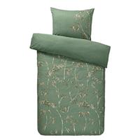 Comfort dekbedovertrek Muriel - groen - 140x200/220 cm