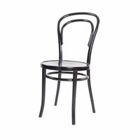 Fameg Vienna Thonet No.14 - Houten bistrostoel - Zwart