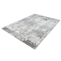 Merinos Vintage Vloerkleed - Marmer Design - Century - Grijs-Blauw-80 x 150 cm