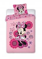 Disney dekbedovertrek Minnie Mouse 140 x 200 cm roze