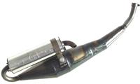 DMP Uitlaat compleet rev. estoril gilera citta 22mm blank/alu tecno
