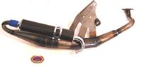 DMP Uitlaat compleet rev. cpi/f12r ac blank/carbon 