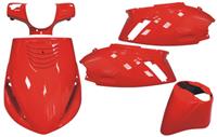 DMP Plaatwerkset zip2000 rood  5-delig