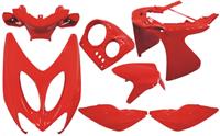 Yamaha - Plaatwerkset aerox / MBK nitro rood DMP 7 delig