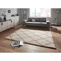 Home24 Hoogpolig vloerkleed Feel, Mint Rugs