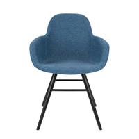 Zuiver Albert Kuip Soft Eetkamerstoelen armleuning Beige - Set van 2