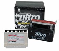 Nitro Accu  YTX7A-BS onderhouds vrij GY-6 China 4-Takt