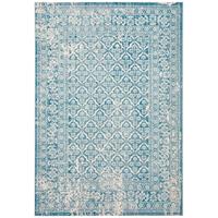 Leen Bakker Vloerkleed Kentani - blauw - 160x230 cm