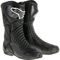 Alpinestars SMX-6 V2, Sport motorlaarzen, Zwart-Zwart