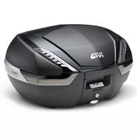 V47 topkoffer, Topkoffers en zijkoffers voor de moto, fumé reflectoren, carbon afwerking