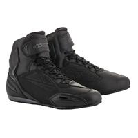 Alpinestars Faster-3 Drystar, Motorschoenen, Zwart-Cool Grijs