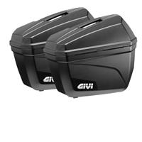 E22 zijkoffers, Topkoffers en voor de moto, zwart