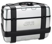 givi TRK46 Trekker top- of zijkoffer, Topkoffers en zijkoffers voor de moto, aluminium cover 46 liter