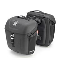 GIVI MT501 Metro-T Set zijtassen, Zachte zijkoffers voor de moto, 2x 18L