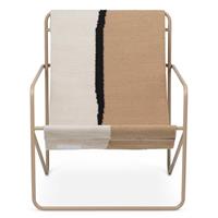 Ferm Living Desert stoel cashmere onderstel Cashmere/Soil