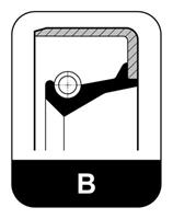 Wellendichtring, Kurbelwelle stirnseitig Elring 039.918
