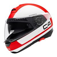 Schuberth C4 Legacy Red Klapphelm (weiß/rot)