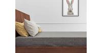 Zo!Home Hoeslaken Lino fitted sheet Dark Grey 140 x 200 cm