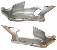 Onderspoiler set Gilera Runner zilver DMP