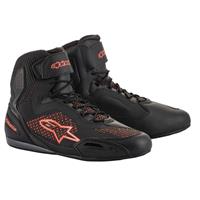 Alpinestars Faster 3 Rideknit Schuh Motorradstiefel rot Herren Größe 10 (US-