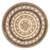 Beliani GOYNE Vloerkleed 140 x 140 cm