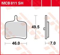 TRW SV/SH Remblokken, en remschoenen voor de moto, MCB811SH