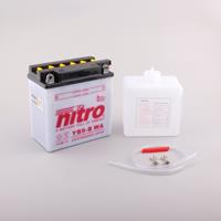 Conventionele batterij antisulfatie met fles zuur, Batterijen moto & scooter, YB9-B