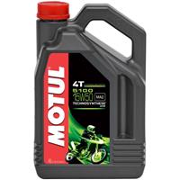 motul 15W-50 semi-synthetisch 5100, Motorolie 4T, 4 liter